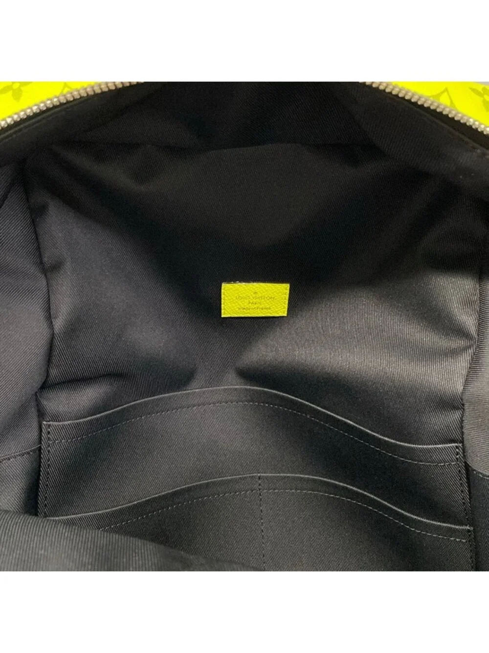 Louis Vuitton Backpack Taigarama Discovery Jaune Leather Cowhide